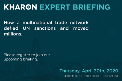 Join Kharon for an expert briefing on Thursday, April 30th.