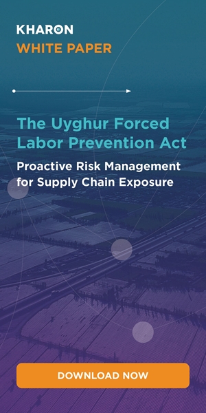 The Uyghur Forced Labor Prevention Act: Proactive Risk Management for Supply Chain Exposure